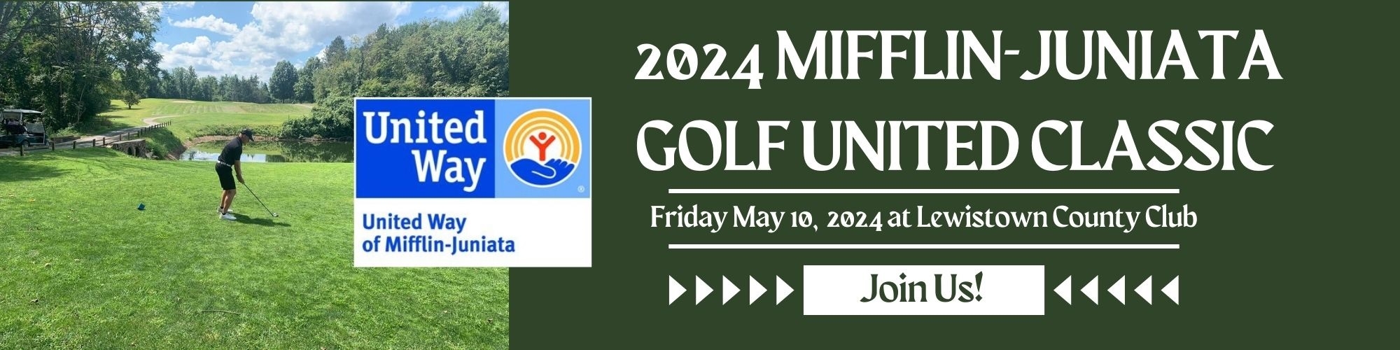 Golf Banner with Date